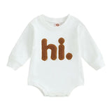 Hello World Baby Bodysuit - Wearebambino - 0 - 3 M - Hello World Baby Bodysuit