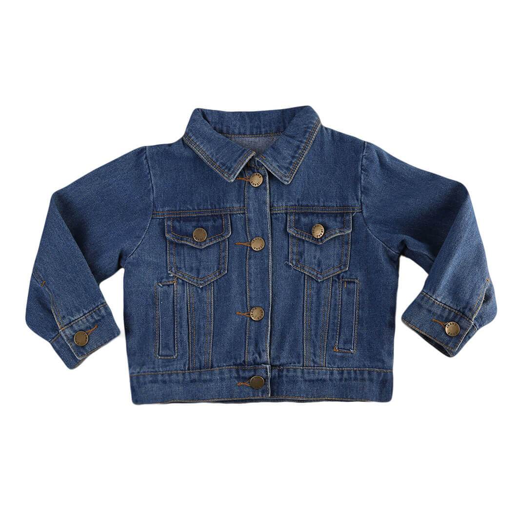 Jean Toddler Jacket - Wearebambino - 2T - Jean Toddler Jacket