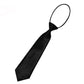 Kids' Plain Ties - Wearebambino - Black - Kids' Plain Ties