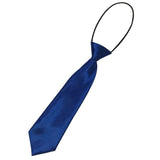 Kids' Plain Ties - Wearebambino - Blue - Kids' Plain Ties