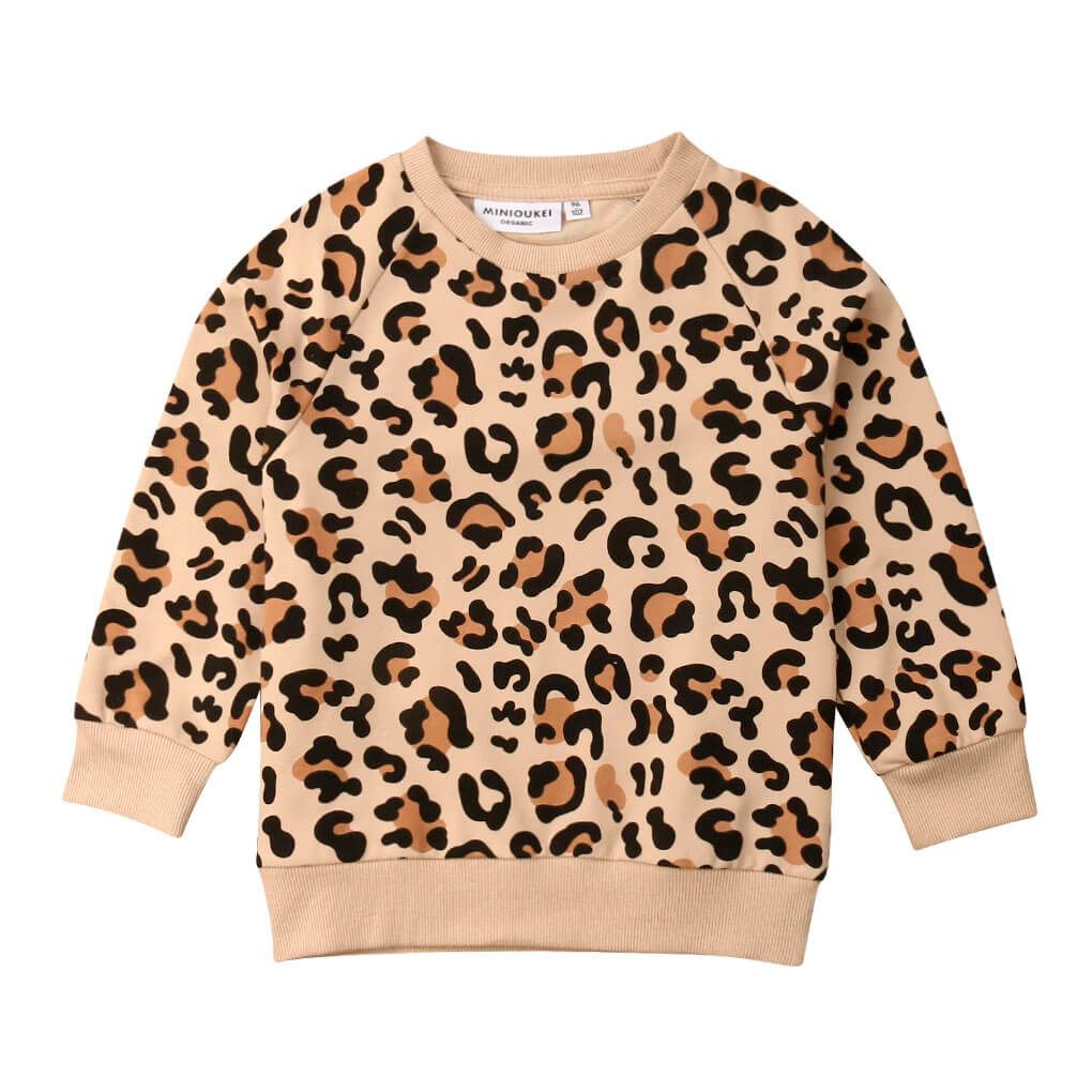 Leopard Toddler Sweatshirt - Wearebambino - 2T - Leopard Toddler Sweatshirt