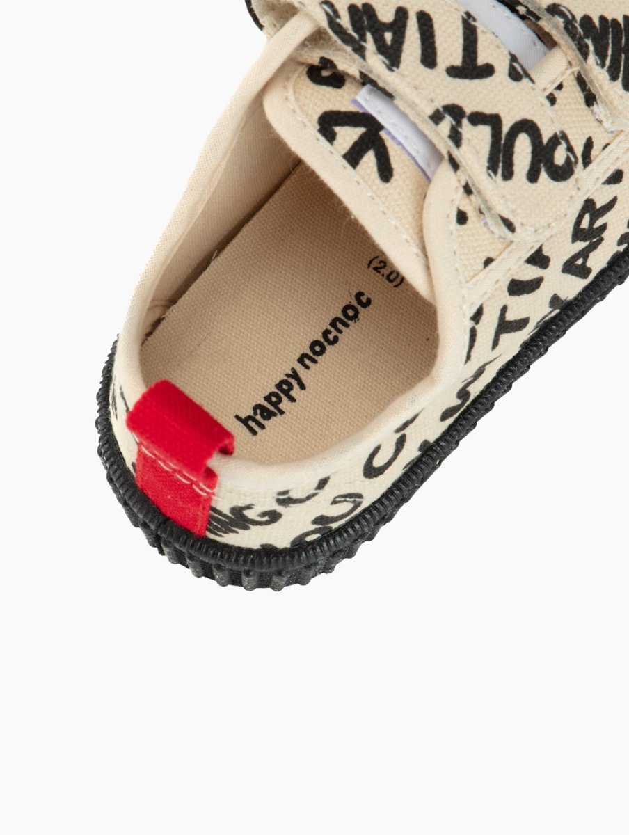 Letters Printed Canvas Shoes - Wearebambino - Letters Print - US 6C | EU 22 - Letters Printed Canvas Shoes