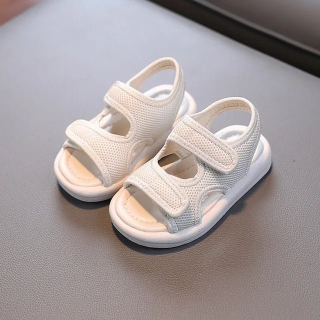 Little Explorer Sandals - Wearebambino - White - 21 - Little Explorer Sandals