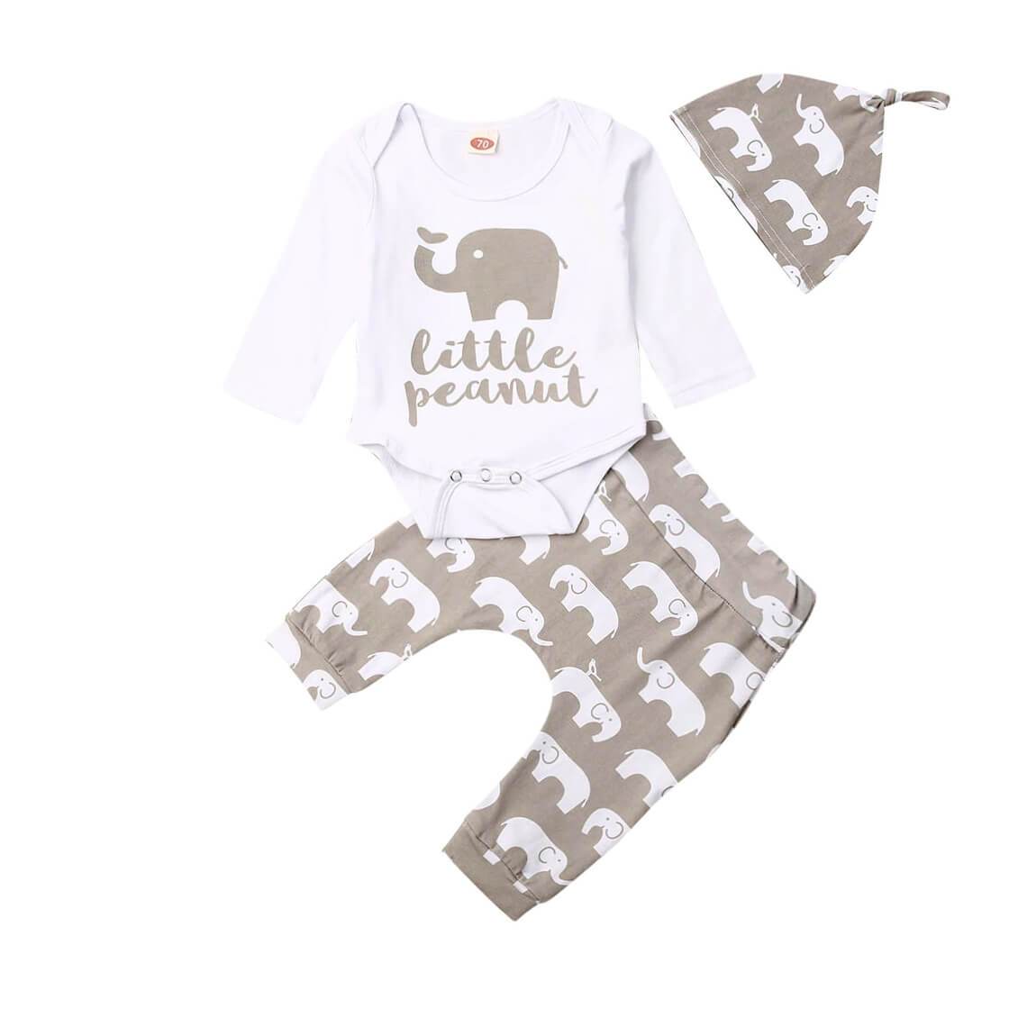 Little Peanut Baby Set - Wearebambino - 0 - 3 M - Little Peanut Baby Set