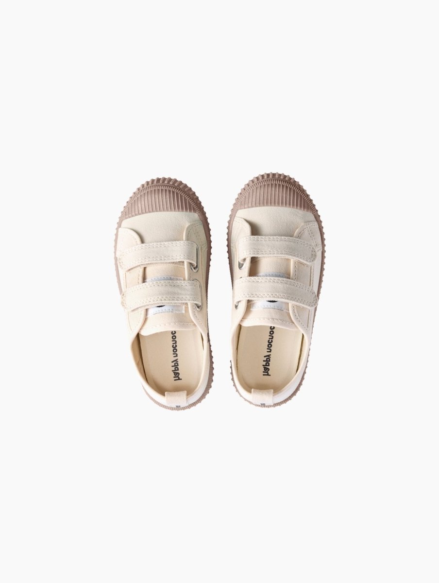 Lollipop Canvas Shoes - Wearebambino - Khaki - US 6C | EU 22 - Lollipop Canvas Shoes