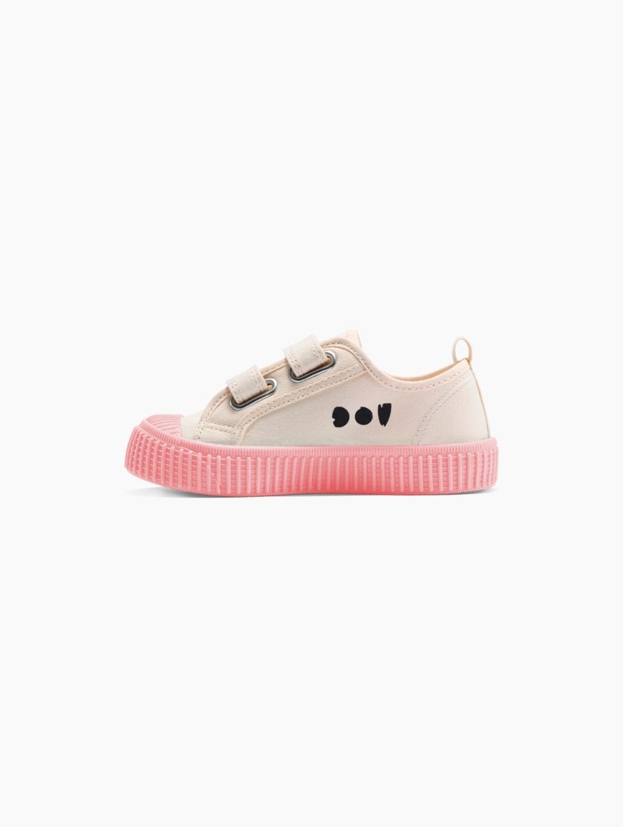 Lollipop Canvas Shoes - Wearebambino - Light pink - US 6C | EU 22 - Lollipop Canvas Shoes