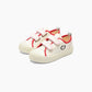 Lollipop Canvas Shoes - Wearebambino - White with pink - US 6C | EU 22 - Lollipop Canvas Shoes