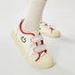 Lollipop Canvas Shoes - Wearebambino - White with pink - US 6C | EU 22 - Lollipop Canvas Shoes