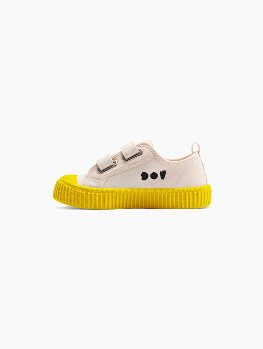 Lollipop Canvas Shoes - Wearebambino - Yellow - US 6C | EU 22 - Lollipop Canvas Shoes