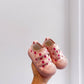 Lollipop Polka Dots Canvas Shoes - Wearebambino - Brown - US 6C | EU 22 - Lollipop Polka Dots Canvas Shoes