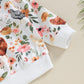 Long Sleeve Floral Chick Baby Set - Wearebambino - 3 - 6 M - Long Sleeve Floral Chick Baby Set