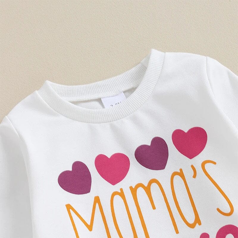 Long Sleeve Mama's Bestie Baby Set - Wearebambino - 3 - 6 M - Long Sleeve Mama's Bestie Baby Set