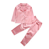 Long Sleeve Pink Toddler Pajama Set - Wearebambino - 2T - Long Sleeve Pink Toddler Pajama Set