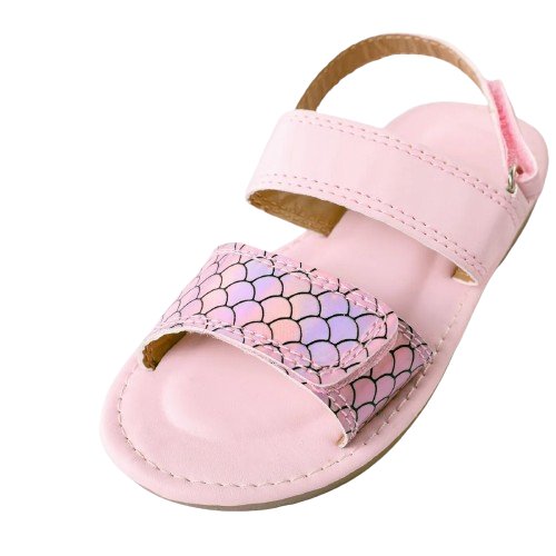 Mermaid Tales Sandals - Wearebambino - Light Pink - 18 M - Mermaid Tales Sandals