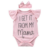 My Mama Baby Bodysuit - Wearebambino - 0 - 3 M - My Mama Baby Bodysuit