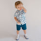 Navy Dinosaurs Toddler Set - Wearebambino - 2T - Navy Dinosaurs Toddler Set