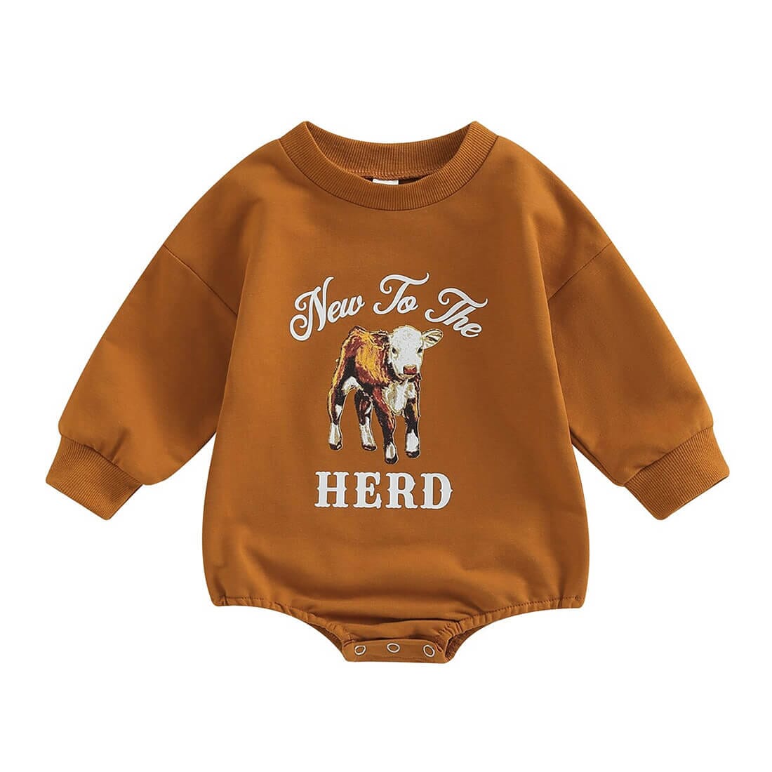 New To The Herd Baby Bodysuit - Wearebambino - 0 - 3 M - New To The Herd Baby Bodysuit