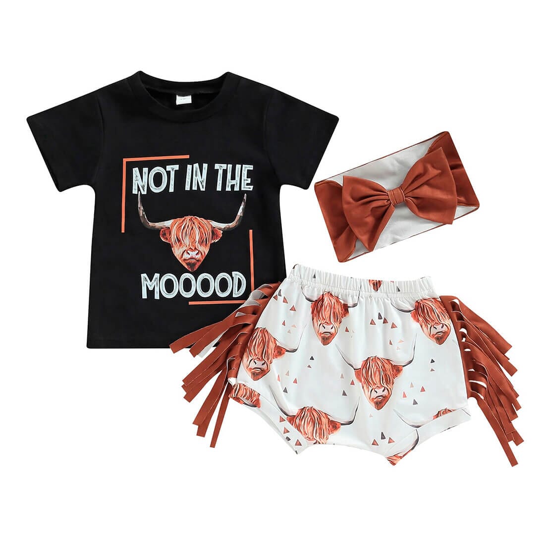 Not In The Mood Baby Set - Wearebambino - 3 - 6 M - Not In The Mood Baby Set