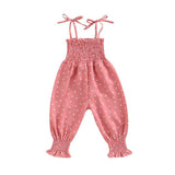 Pink Hearts Toddler Jumpsuit - Wearebambino - 9 - 12 M - Pink Hearts Toddler Jumpsuit