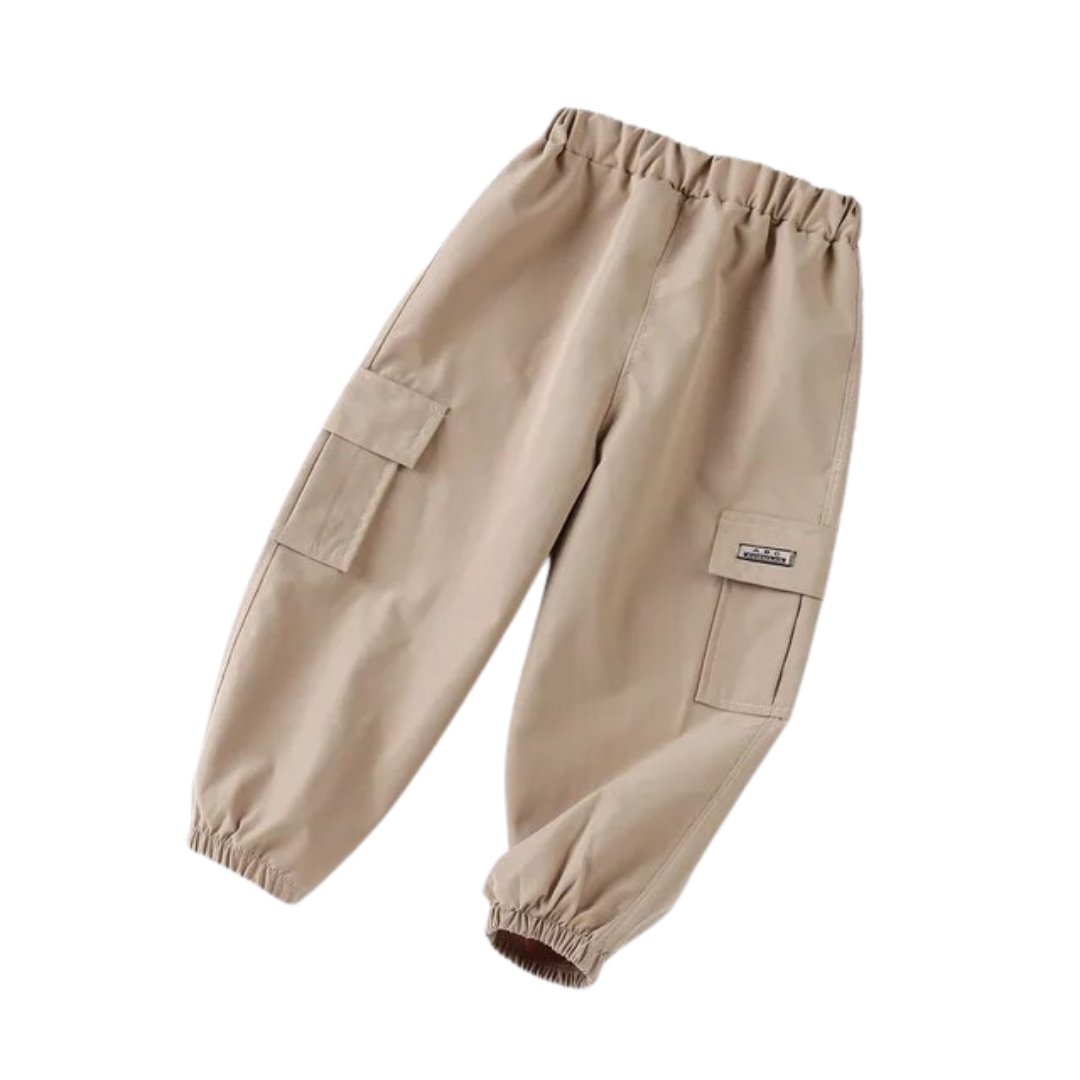 Pocket Khaki Pants - Wearebambino - Beige - 2T - Pocket Khaki Pants