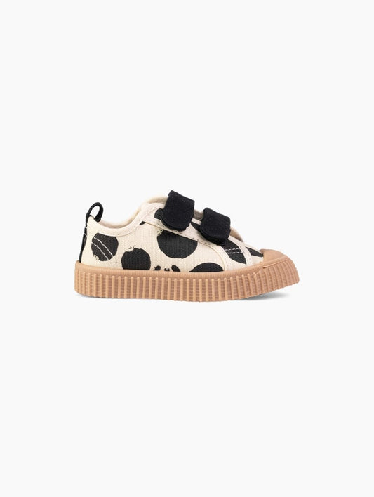 Polka Dot Canvas Shoes - Wearebambino - polka dot - US 6C | EU 22 - Polka Dot Canvas Shoes