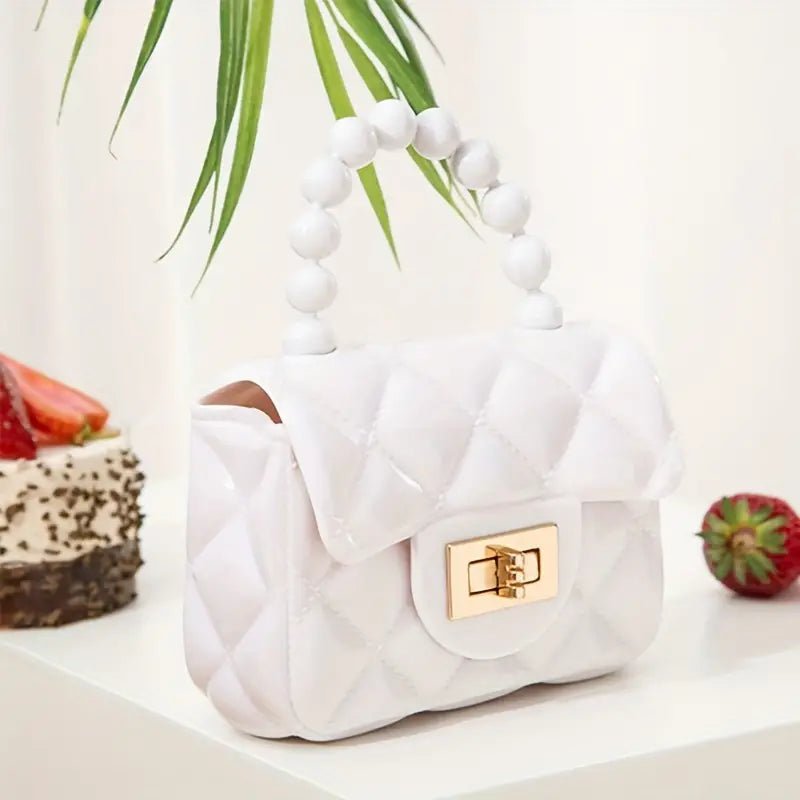 Pure Elegance Handbag - Wearebambino - White - Pure Elegance Handbag