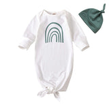 Rainbow Sleepset - Wearebambino - Green Sage - One Size - Rainbow Sleepset