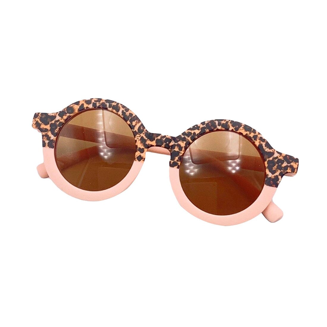 Retro Leopard Sunglasses - Wearebambino - Pink - Retro Leopard Sunglasses