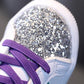 Rock Star Glam Glitter Sneakers by Bambino - Wearebambino - Purple - 6 - Rock Star Glam Glitter Sneakers by Bambino