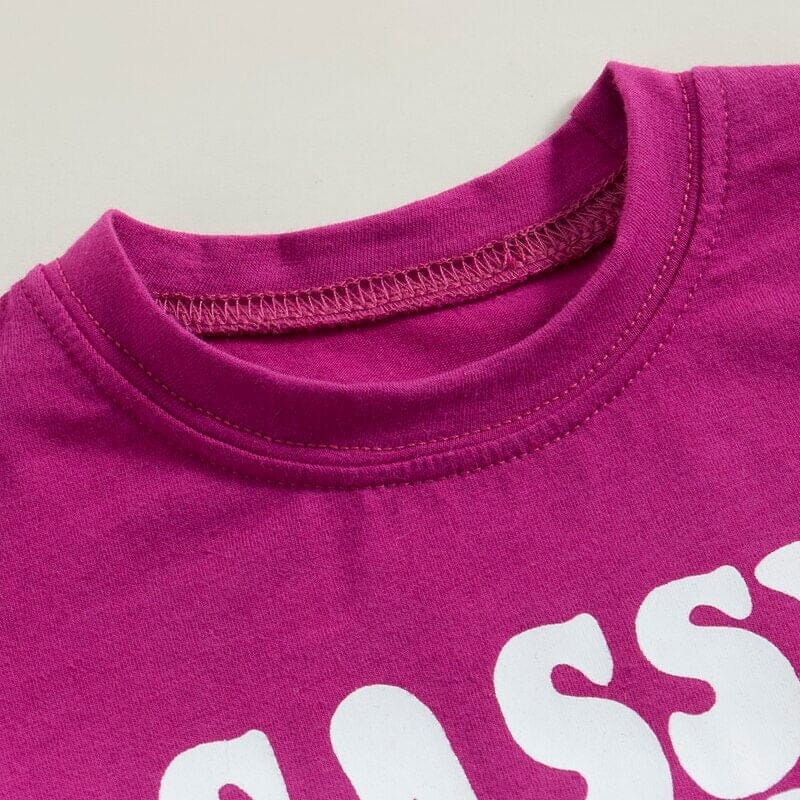 Sassy Little Soul Toddler Tee - Wearebambino - Pink - 9 - 12 M - Sassy Little Soul Toddler Tee