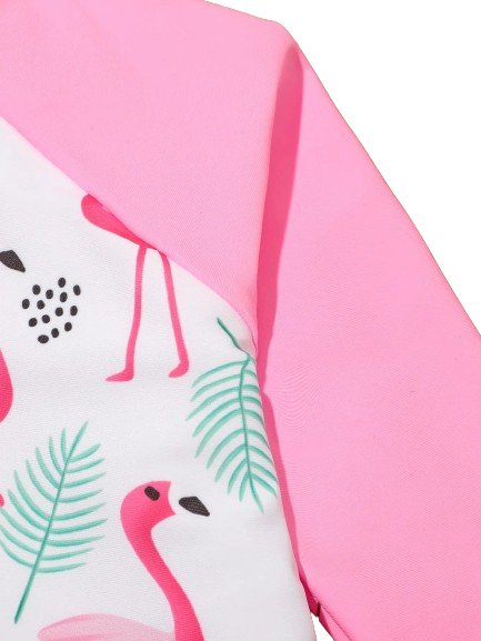 Seaside Fun Printed Swimsuits - Wearebambino - Pink - 4T - Seaside Fun Printed Swimsuits