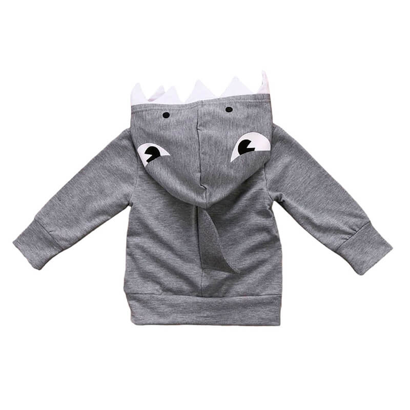 Shark Toddler Hoodie - Wearebambino - 2T - Shark Toddler Hoodie