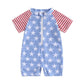 Short Sleeve American Baby Swimsuit - Wearebambino - 3 - 6 M - Short Sleeve American Baby Swimsuit