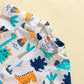 Short Sleeve Dino Swimsuit - Wearebambino - 0 - 3 M - Short Sleeve Dino Swimsuit