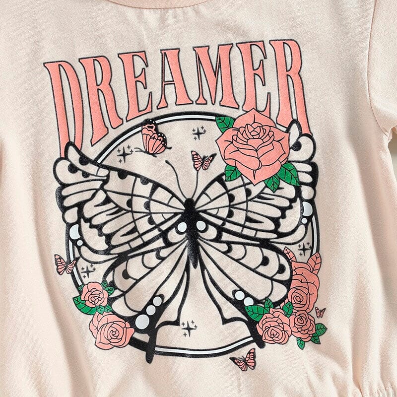 Short Sleeve Dreamer Baby Bodysuit - Wearebambino - 0 - 3 M - Short Sleeve Dreamer Baby Bodysuit