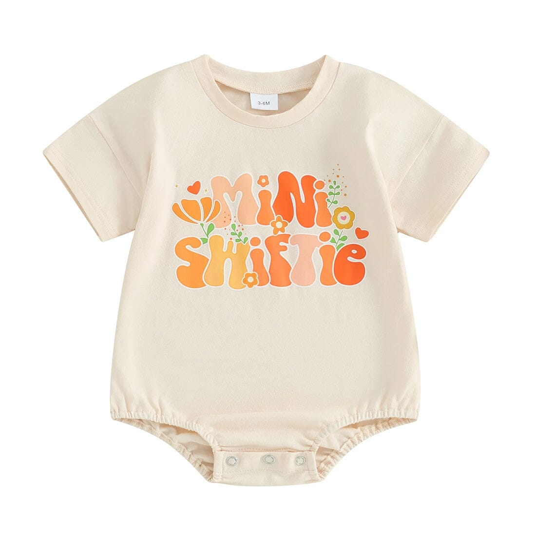 Short Sleeve Mini Swiftie Baby Bodysuit - Wearebambino - 0 - 3 M - Short Sleeve Mini Swiftie Baby Bodysuit