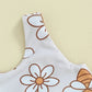 Sleeveless Daisy Toddler Swimsuit - Wearebambino - 9 - 12 M - Sleeveless Daisy Toddler Swimsuit