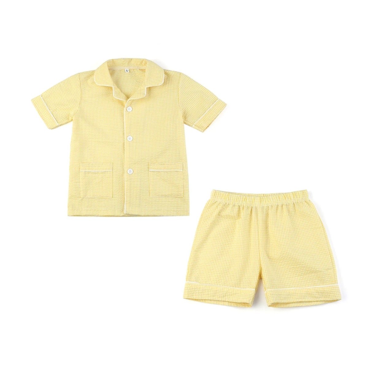 Soft Embrace Pajama Collection - Wearebambino - Yellow - 2T - Soft Embrace Pajama Collection