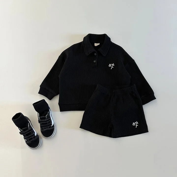 Soft Set for Spring - Wearebambino - Black - 2T - Soft Set for Spring