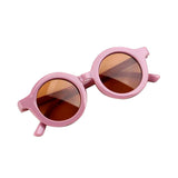 Solid Circle Sunglasses - Wearebambino - Purple - Solid Circle Sunglasses