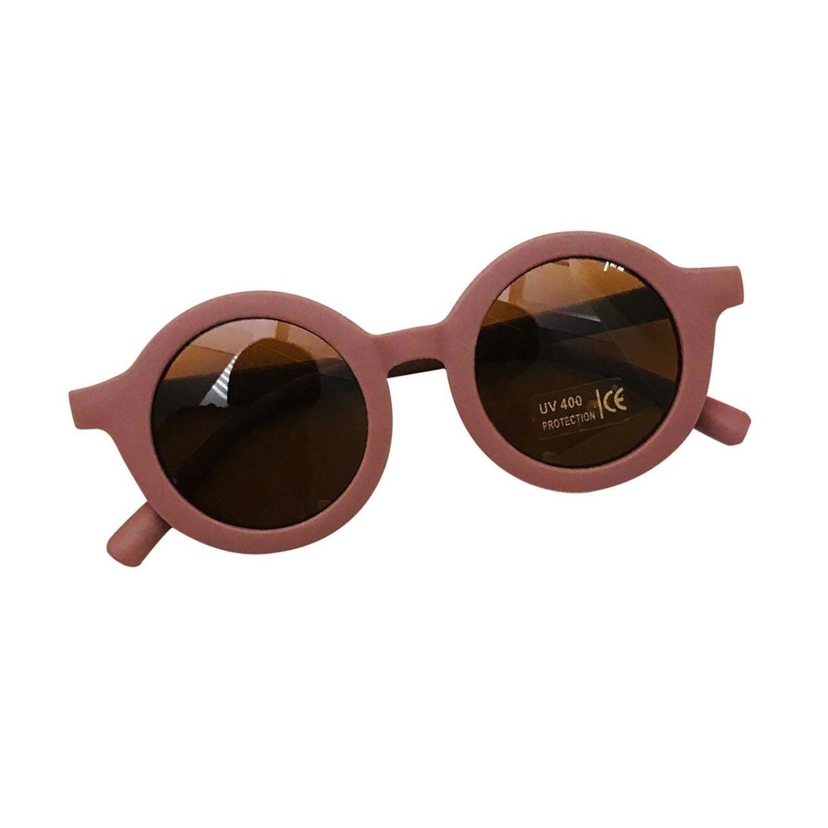 Solid Vintage Sunglasses - Wearebambino - Brown - Solid Vintage Sunglasses