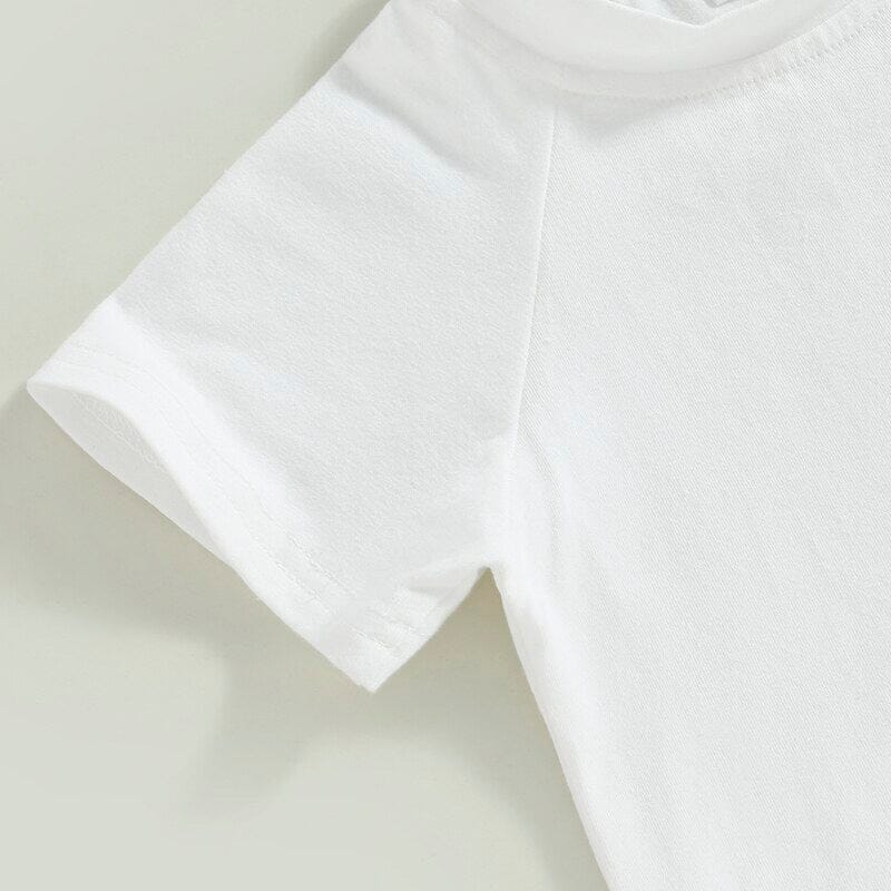 Solid White Toddler Tee - Wearebambino - 9 - 12 M - Solid White Toddler Tee