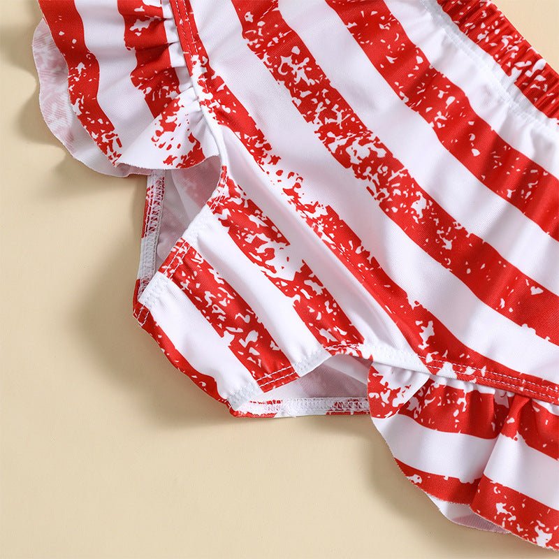 Star Spangled Tankini Two Piece Swimsuit - Wearebambino - Navy - 2T - Star Spangled Tankini Two Piece Swimsuit