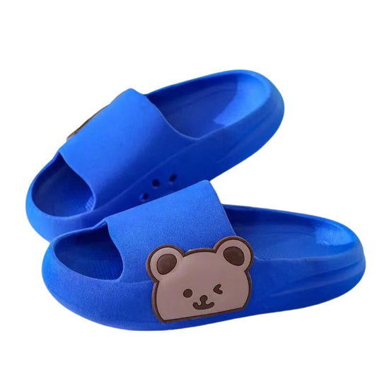 Summer Kids Beach Slippers - Boys - Wearebambino - Blue - 24 - 25 - Summer Kids Beach Slippers - Boys