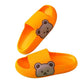 Summer Kids Beach Slippers - Boys - Wearebambino - Orange - 24 - 25 - Summer Kids Beach Slippers - Boys