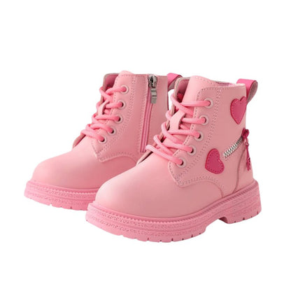 Sweetheart Pink Boots - Valentine's Special - Wearebambino - Rosa - 26 - Sweetheart Pink Boots - Valentine's Special