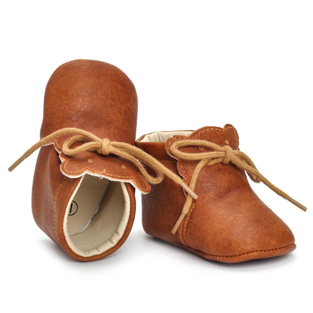 Tan Leather Baby Boots - Wearebambino - 1 - Tan Leather Baby Boots