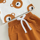 Teddy Bear Solid Pants Baby Set - Wearebambino - 3 - 6 M - Teddy Bear Solid Pants Baby Set