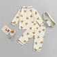 Teddy Bear Toddler Pajama Set - Wearebambino - 2T - Teddy Bear Toddler Pajama Set