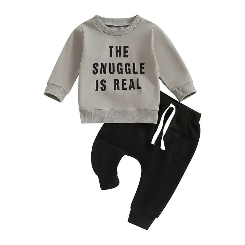 The Snuggle Is Real Baby Set - Wearebambino - 3 - 6 M - The Snuggle Is Real Baby Set